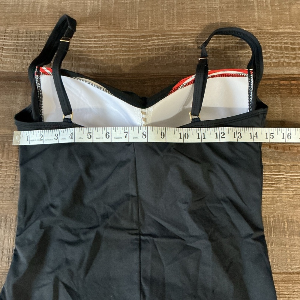 La Blanca Island Goddess One Piece Swimsuit Size 12 - Picture 7 of 9
